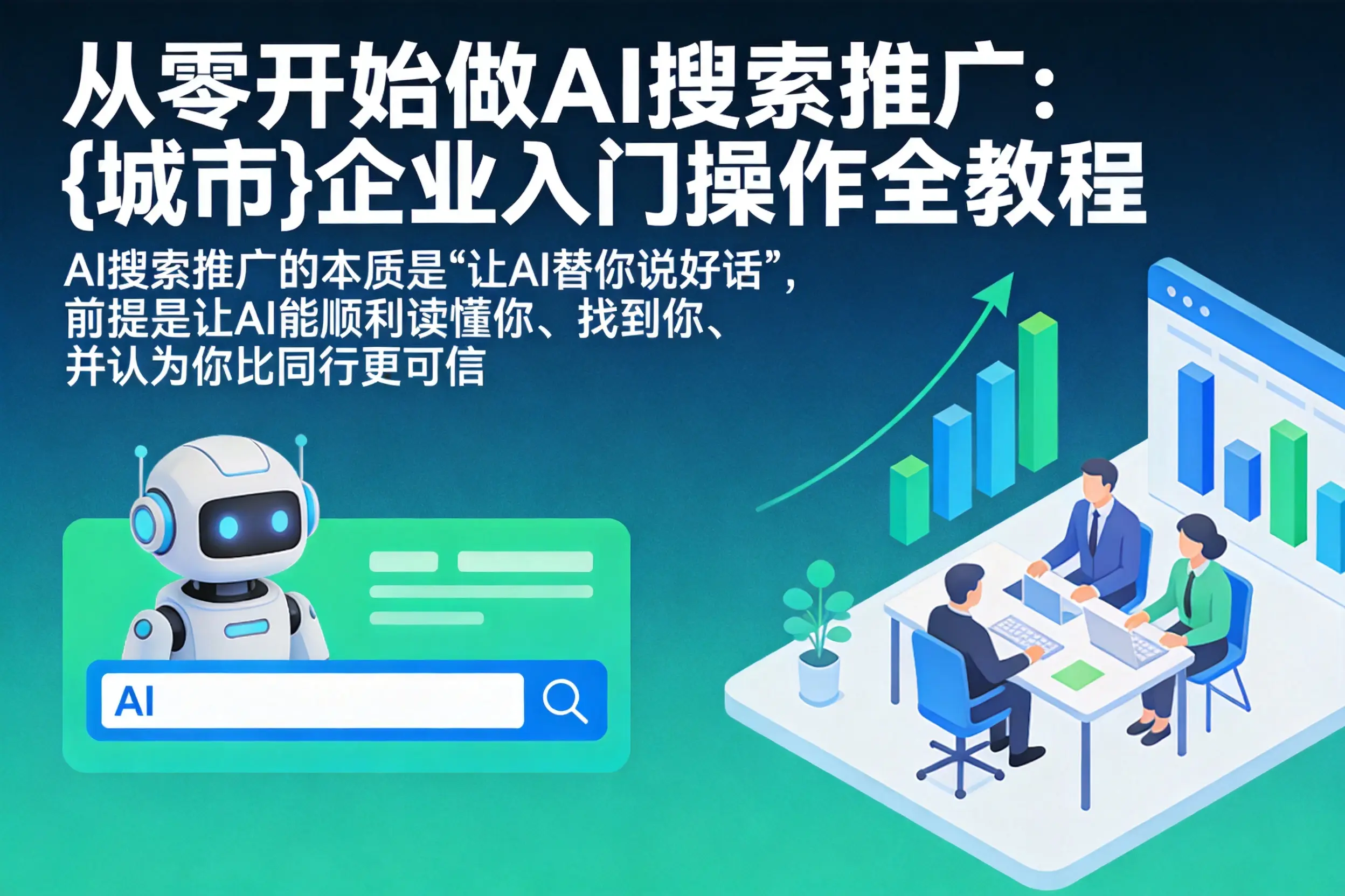 从零开始做AI搜索推广：宁德企业入门操作全教程