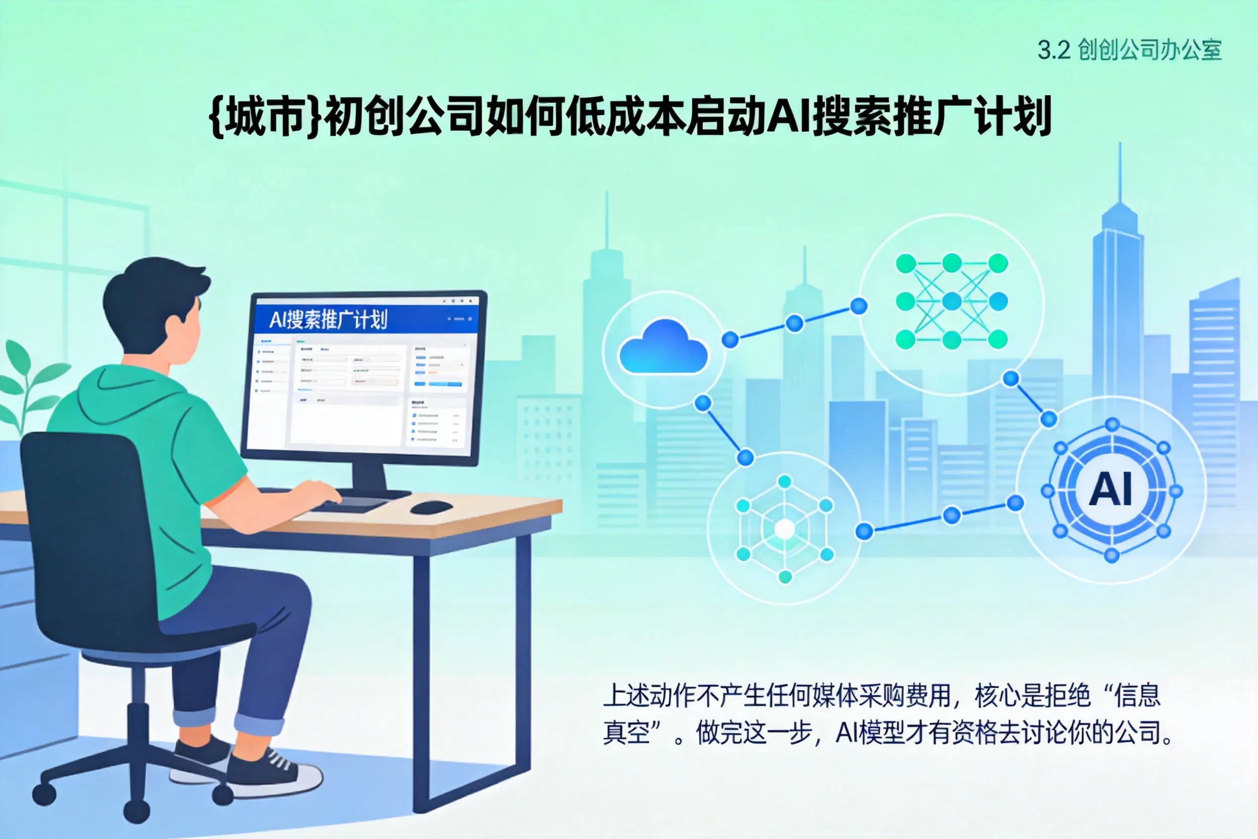 宁德初创公司如何低成本启动AI搜索推广计划