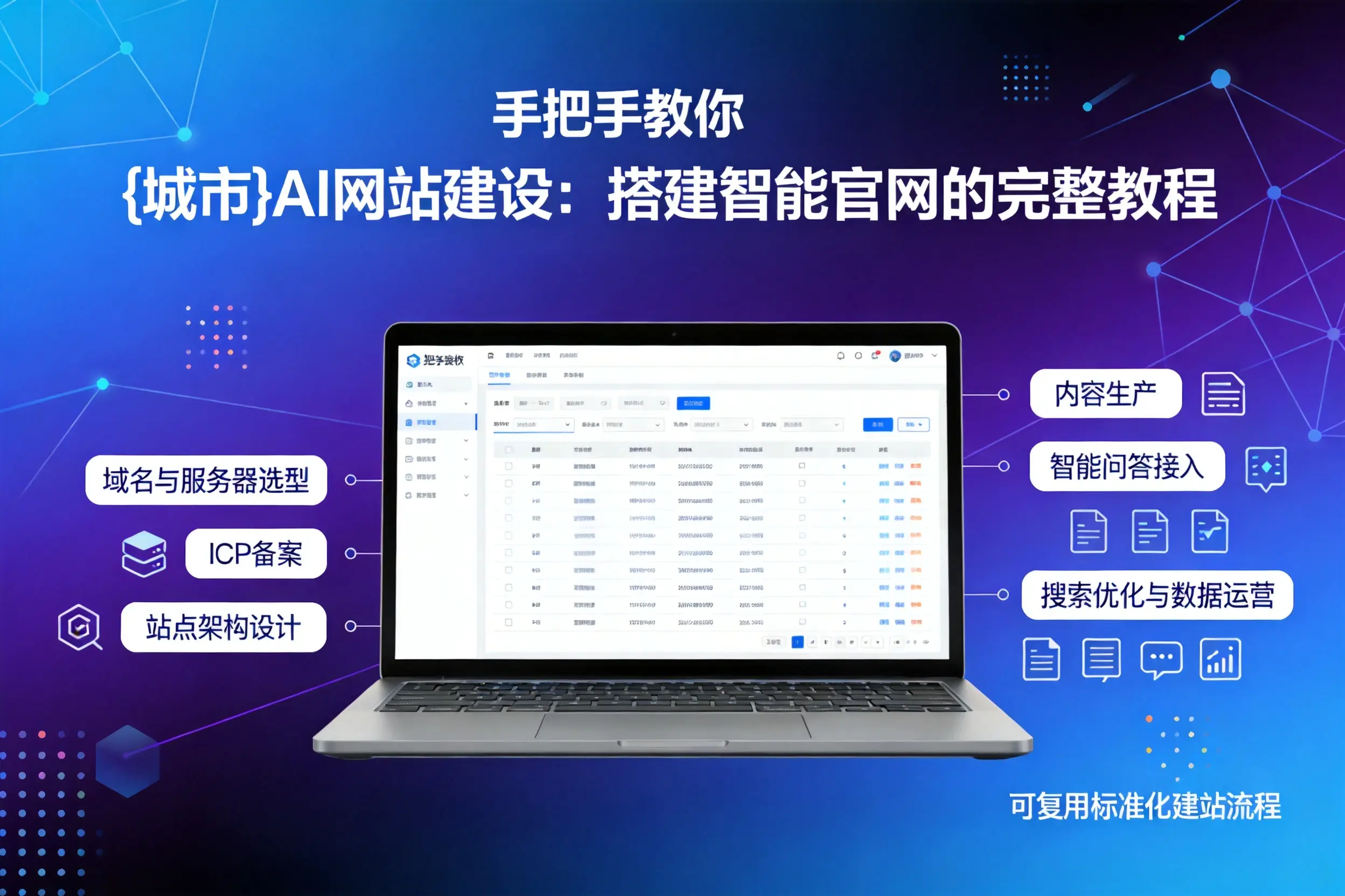 手把手教你宁德AI网站建设:搭建智能官网的完整教程
