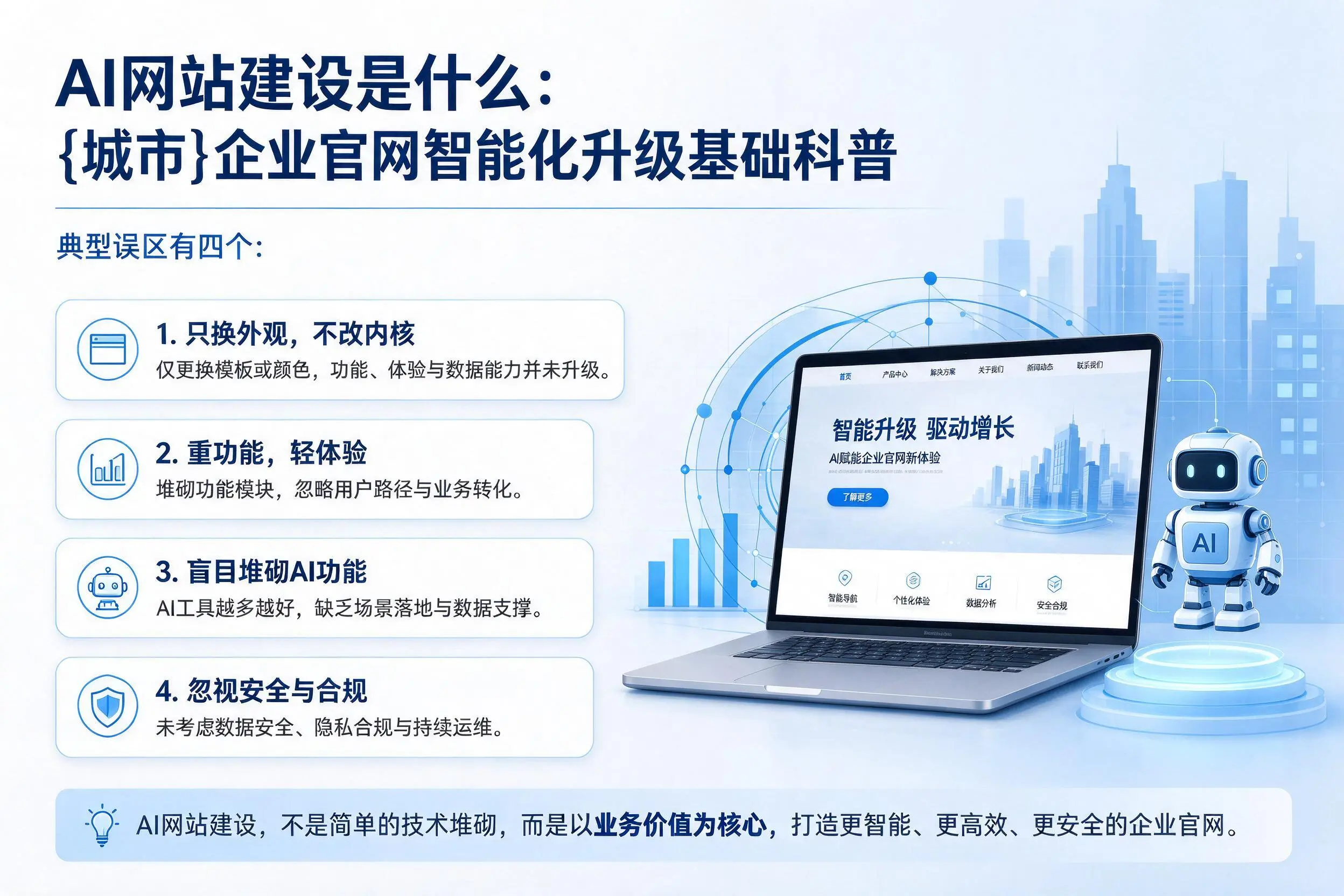 AI网站建设是什么:宁德企业官网智能化升级基础科普
