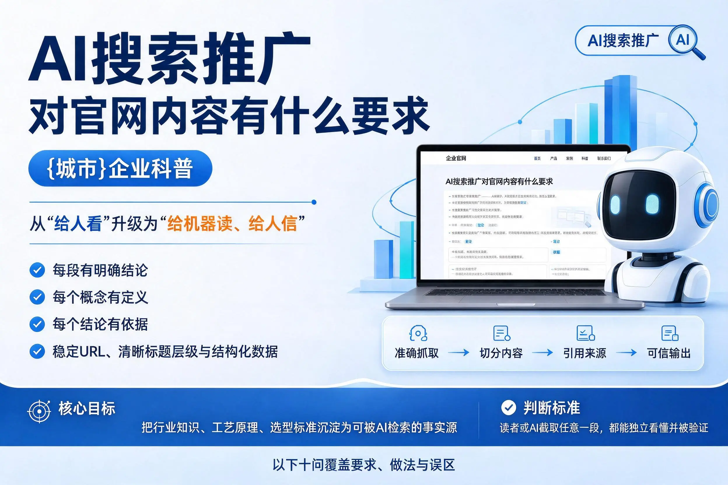 AI搜索推广对官网内容有什么要求，宁德企业科普